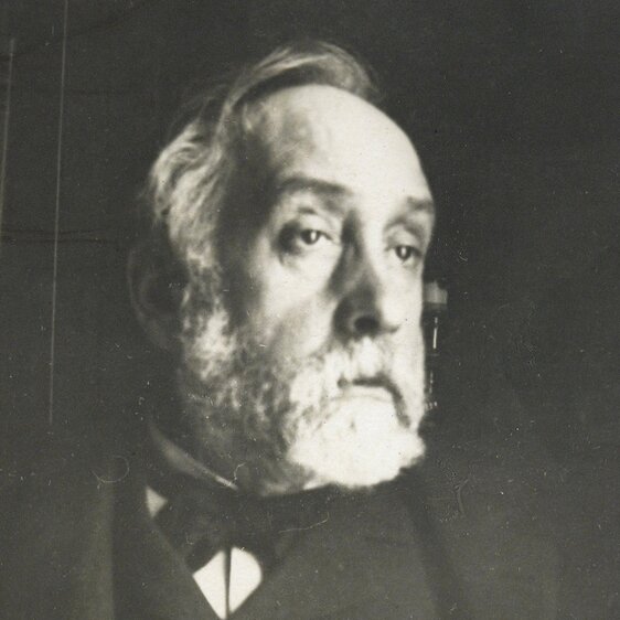 Hatte einen Blick für Wirtschaftsthemen: Maler Edgar Degas auf einer Fotografie von 1895.